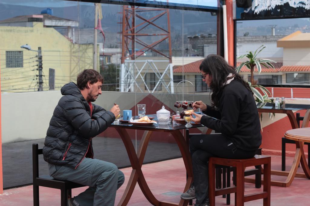 Hostel Sendero De Volcanes Latacunga Ngoại thất bức ảnh